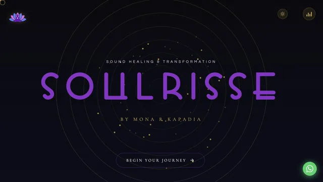 SOULRISSE website preview